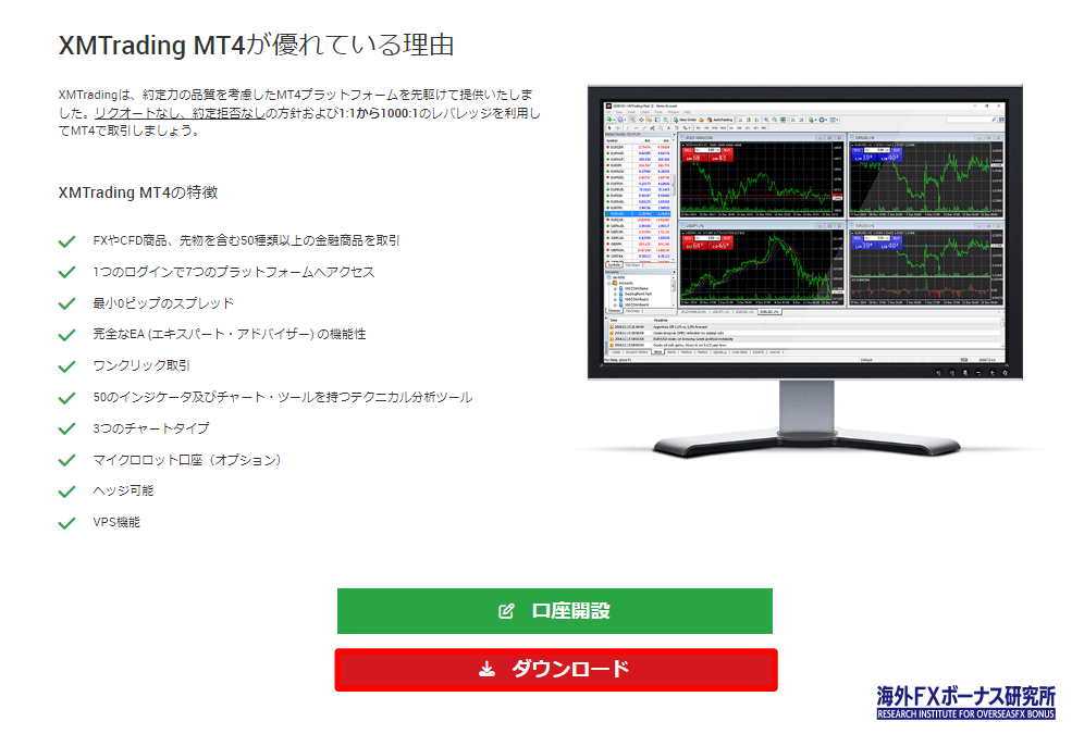 MT4をインストールする